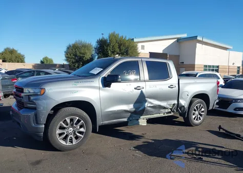 2020 Chevrolet Silverado 1500 2Wd Short Bed Rst from USA, damaged, VIN 3GCPWDED7LG405109